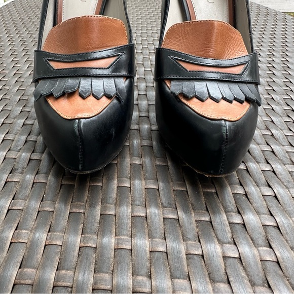 Jason Wu Leather Oxford Two Tone 5" Pumps, Size 9.5 or EU 40.5, Women's Heels - Picture 5 of 14